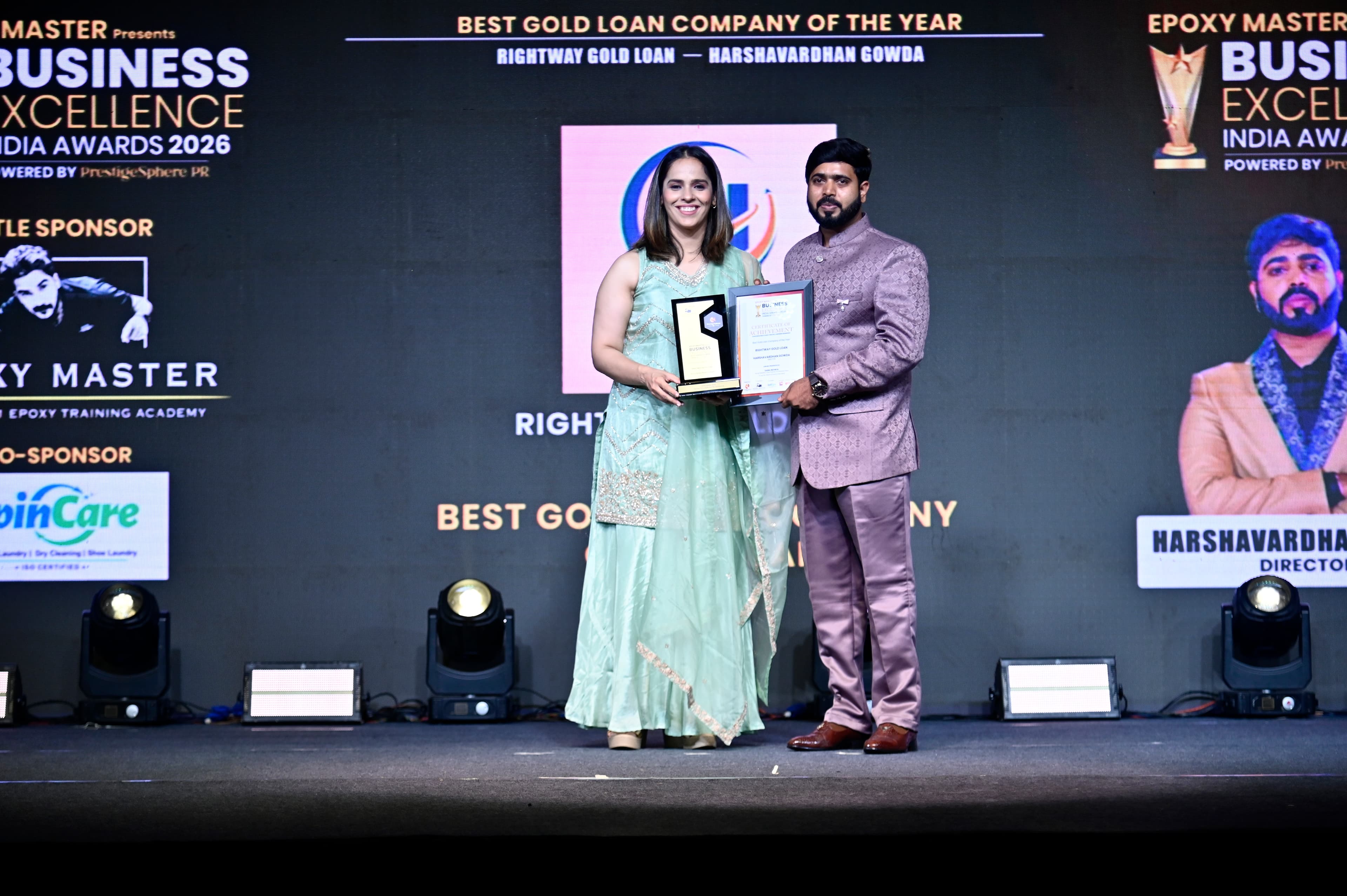 Riichman Gold award recognition