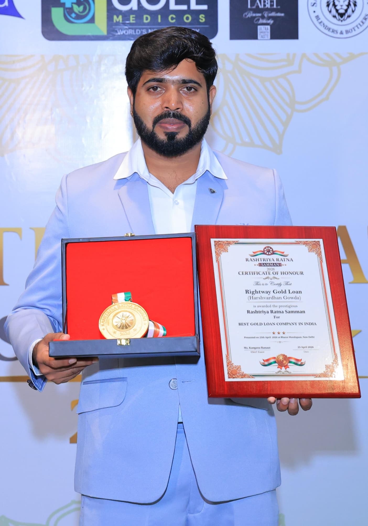 Harshvardhan Gouda, Founder of Riichman Gold